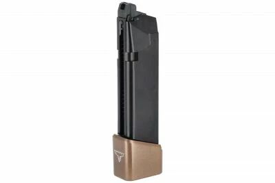 Chargeur GBB �tendu Ballerina bronze trois-quarts avant