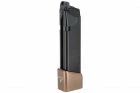 Chargeur GBB &eacute;tendu Ballerina bronze trois-quarts avant