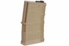 Chargeur Hi-Cap D-DAY M4 AEG tan droite<br />
