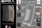 Chargeur PTS Enhanced Polymer Magazine (EPM1) - Black