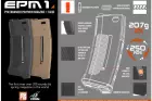 Chargeur PTS Enhanced Polymer Magazine (EPM1) - Dark Earth