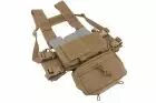 Chest Rig tactique MK4 Coyote Brown WOSPORT