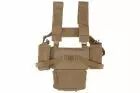 Chest Rig tactique MK4 Coyote Brown WOSPORT