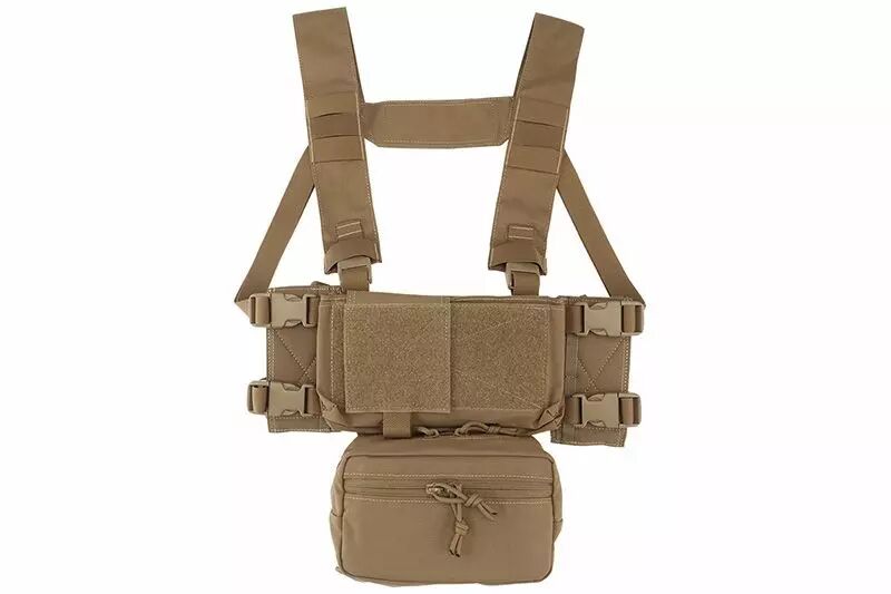 Chest Rig tactique MK4 Coyote Brown WOSPORT