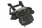 Chest Rig tactique MK4 Multicam Black WOSPORT