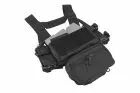 Chest Rig tactique MK4 Noir WOSPORT