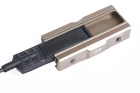 CNC Picatinny Pocket Panel for Flashlight Pressure Pad DE