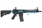 Colt M4 Hornet Blue Fox Ed AEG Full metal 300 BBS 1 J Mosfet