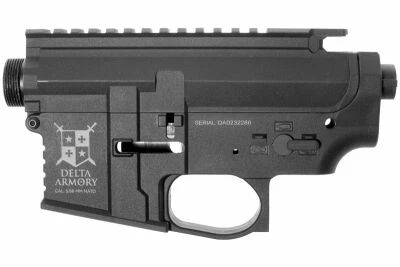 Corps de pistolet airsoft pour M4 Delta Armory Noir