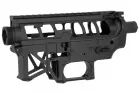 Corps metal AR8 type 2N noir pour M4 AEG MAC Airsoft