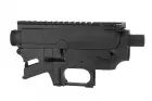 Corps metal type Spartan noir pour M4 AEG MAC Airsoft