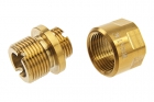 COWCOW Technology A01 Stainless Steel Silencer Adapter (11mm CW to 14mm CCW) - Gold