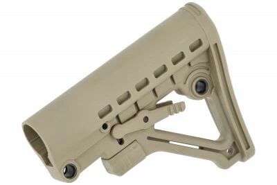 Crosse retractable M4 gauche couleur DE<br />
