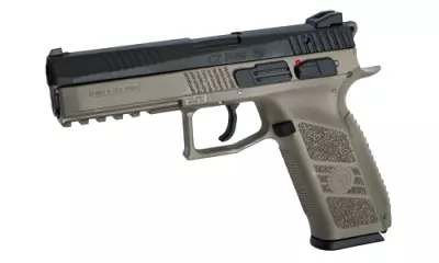 CZ P-09 FDE Culasse mtal noire ASG Gaz