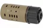 DA  ENHANCED MUZZLE BRAKE  -14MM tan