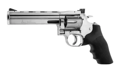 DAN WESSON 715 6\  Revolver Silver ASG CO2 