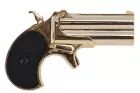 Derringer Double Barrel Full métal Gold MAXTACT