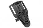 Drop belt ajustable noir pour holster tactique Amomax / Cytac / WOSPORT