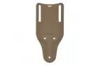 Drop belt long fixe tan pour holster tactique Amomax / Cytac / WOSPORT