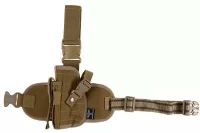 Dropleg Holster Left Coyote Invader Gear