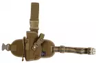 Dropleg Holster Left Coyote Invader Gear