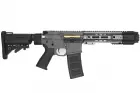 EMG Salient Arms Licensed GRY AR15 (M4) CQB AEG (Folding Stock) - Gray (by G&P)