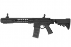 EMG Salient Arms Licensed GRY AR15 (M4) SBR AEG (Folding Stock) - Black (by G&P)