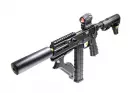 FIRST FACTORY PICATINNY REAR STOCK BASE FOR TOKYO MARUI SCORPION MOD.M / MOD.D / VZ.61 AEG SERIES