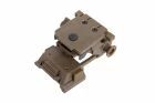 Fixation NVG L4G24 coyotte brown dessous<br />

