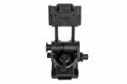 Fixation NVG L4G24 noire r&eacute;glable WOSPORT<br />
