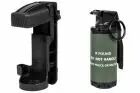 Flashbang grenade dummy with loader - Black