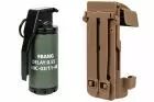 Flashbang grenade dummy with loader - Tan