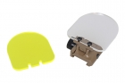 Flip-up QD Scope Lens / Sight Shield Protector Tan