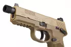 Réplique de poing airsoft FNX.45 Tactical Dark Earth FN HERSTAL Gaz