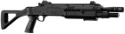 Fusil à pompe FABARM STF/12-11\  Compact Noir Spring BO-Manufacture