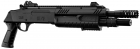 Fusil à pompe FABARM STF/12-11\  Short Black Spring BO-Manufacture