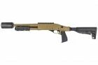 Fusil pompe VELITES G-IX SECUTOR Tan gauche
