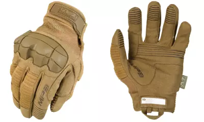 Gants M-Pact 3 Coqus Tan Mechanix pour forces d'interventions et airsoft