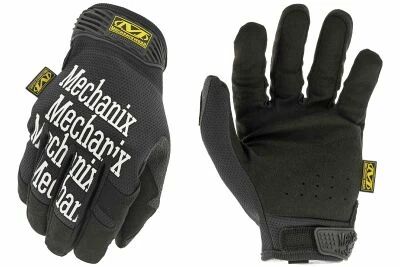 Gants noirs Mechanix �critures blanches