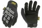 Gants noirs Mechanix &eacute;critures blanches