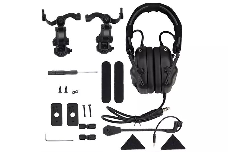 Casque tactique GEN6 Headset type AMP OD WOSPORT