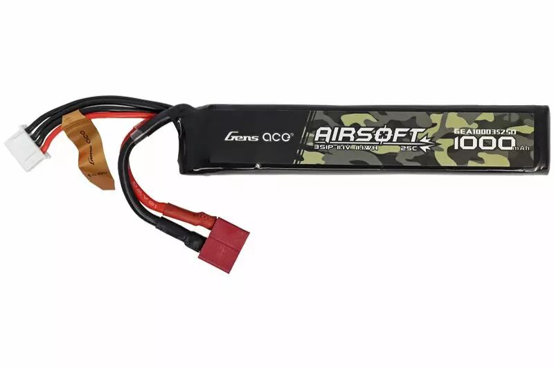 Batterie LiPo stick 11.1v 1000mAh Dean Gens Ace