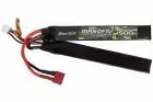 Gens ace 25C 1500mAh 2S1P 7.4V Nunchuck 2X Airsoft Gun Lipo Battery with T Plug