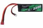 Gens ace 35C 2200mAh 3S1P 11.1V Airsoft Gun Lipo Battery with T Plug