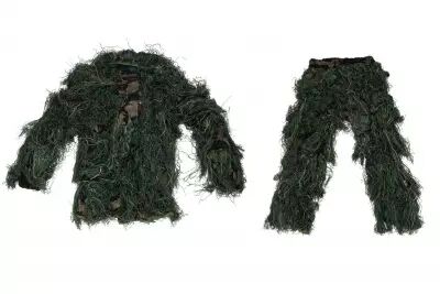 Ghillie Suit Camouflage Set - Woodland