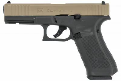 Glock 17 gen 5 T4E Cerakote FDE