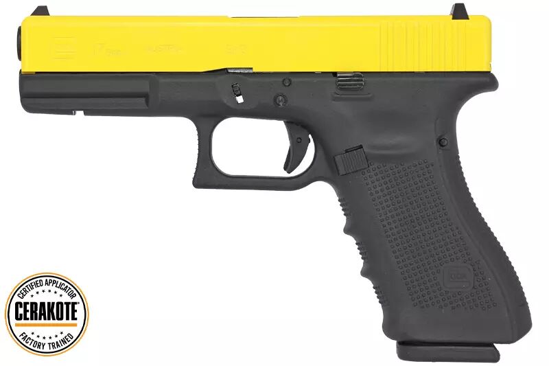 Glock 17 Gen4 VFC / UMAREX Gaz Yellow Corvette Cerakote