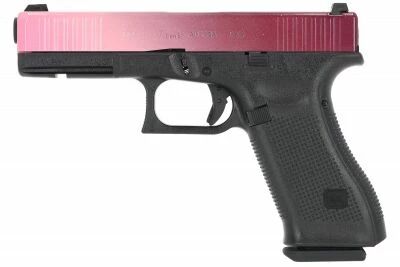 Glock 17 Gen5 VFC / UMAREX Gaz \ PINK\  dgrader Cerakote