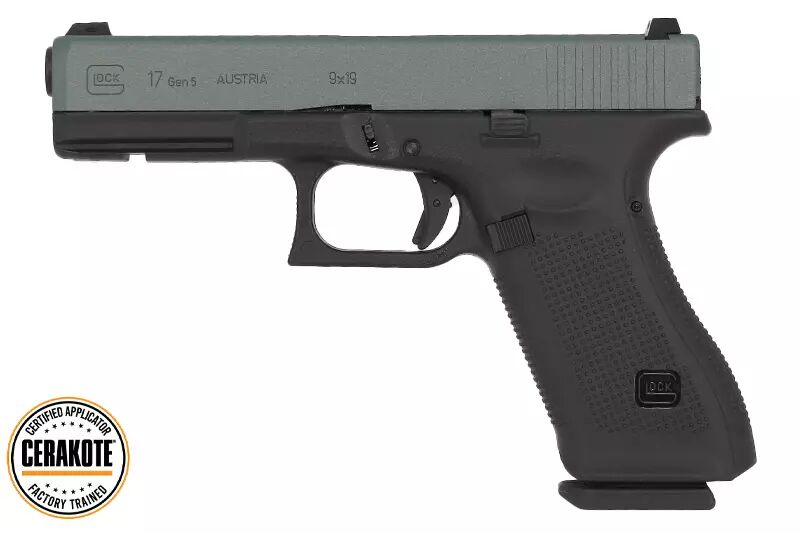 Glock 17 Gen5 VFC / UMAREX Gaz Charocal Vert Cerakote