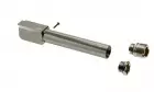 Glock 19 \ 2 Way Fixed\  Non-Recoiling Outer Barrel GUN METAL